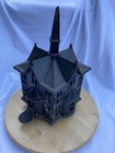 Antique Cast Iron Birdhouse Very Rare Vintage Lantern Style Metal Halloween Mcm