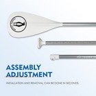 Sup Paddle - 3 Piece Adjustable Stand Up Paddle Board Paddle - Lightweight      