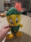Vintage Looney Tunes Tweety Bird Robin Hood Plush Stuffed Animal Toy Doll Warner