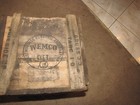 Vintage Westinghouse Corporation   Wemco Oil Shipping Crate Wood Box