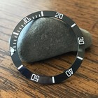 Sub Style Ceramic Black  sloped Bezel Insert  For Seiko Skx007 Srpd   Us Seller