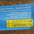 3 Pack Firexo Cooking Pan Fire Extinguisher Sachets - Fire Blanket Alternative