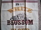 Flour Sack Towel White Blossom Pastry Flour Greentown Pa Backroads 100  Cotton