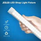 Etl T8 Led Shop Light Fixture 2ft 3ft 4ft 5ft 6ft 8ft 5000k 6000k Linkable