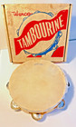 Vintage 1960s Werco Tambourine 8    Solid Wood Rim - Made In Chicago Usa - W  Box