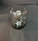 Vintage New Orleans Saints Nfl Smoked Glass 4  16 Oz Cocktail Wine Tumbler