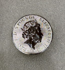 2021 Great Britain 2 Oz 999 Silver Queen   s Beast Completer Coin   In Capsule