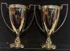 Vintage Gold Tone Trophy Cup 3 25      Kaag Trophies Usa Nos  1970   s Lot Of 2