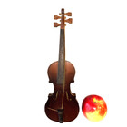 Antique Folk Art Violin Fiddle Wooden Hand Made 13  Need Strings No Bow