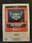 Paige Bueckers 2025-26 Panini Instant Wnba Draft Night  dn1-wings  card In Hand 