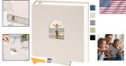 Self-adhesive Photo Album Linen Cover 12x13 Memory Book With 120 Pages
