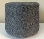 Cone Spool 2 28 Peru Lace Alpaca Wool Yarn W acrylic 2lb 3oz 1000gr 8013 Grey E