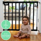 Ingenuity 32  Summer Infant Deluxe Stairway Pet And Baby Gate  Black  open Box 