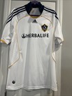 Adidas La Galaxy Herbalife David Beckham  Mls Soccer Jersey  Sz L xl