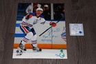 Taylor Hall Signed Edmonton Oilers 2 Goals In 8 Sec Scripted 11x14 Photo  44