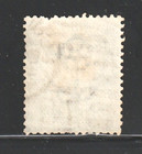 Great Britain  Scott  54  Plate 4  Used  F  1sh Victoria  1867  Station Cancel