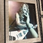Metallica James Hetfield Framed Concert Photo Gallery Lot - 5 Pieces Prof Prints