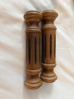 Antique Wood Turned Spindles Balusters Architectural Salvage Grille Fretwork Lot