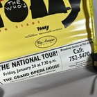 The Who   s Tommy Broadway Musical Theatre Poster window Card Circa 1993 Rare