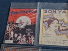 Lot Of 10 Vintage Sheet Music Variety Children Romantic Love World War Ii Songs