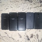 Blu   Cloud Mobile   Coolpad   Umx Mixed Lot Of 5 Smartphones - Black
