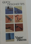 4 Vouge coats   Clark butterick Designer fit sewing Tips Booklet Lot 1970s