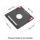 Cambo 123x123mm To Linhof Technika 99x96mm Lens Board Converter Adapter