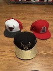 New Era 59fifty Chicago Bulls Fitted Hats