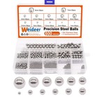 600pcs 12 Size Stainless Steel Precision Steel Balls 1-8mm Metric Bicycle Bea   