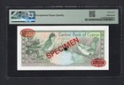 Cyprus 10 Pounds 1-10-1988 P51s  specimen N 007  Uncirculated Grade 64