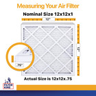 Filter King 12x12x1 Air Filter 12-pack Merv 13 Actual Size 12 X 12 X  75 