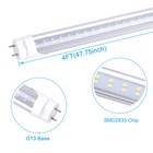 4ft G13 Bi Pin Led Tube Light Bulbs 18w 22w 28w 4foot Led Shop Light 5000k-6000k
