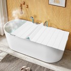 Bathtub Cover Folding Bath Lid Insulation Dust Cover For Bathroom  Home  Spa Us