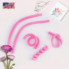 30pcs 9 45  Flexi Rods Curlers Set For Short And Long Hair  No Heat Foam Rollers