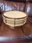 Vintage 1926 Ludwig Stipple Gold 4   x14    Snare Drum Rare Finish-size-model Nice
