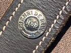 Henri De Rivel Show Halter Brown Leather Stitching Soft Pad English Western