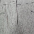 Maurice   s Heather Grey Petite Size M Bengaline Bootcut Dress Pant