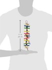 11-inch Mini Rainbow Bridge Bird Toy Parrot Toy Chewing Shreddable Bird Supplies
