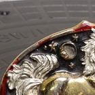 Vintage Unicorn Belt Buckle Pewter Enamel Great American Buckle Company 1981