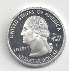 2004 S Silver Proof Wisconsin Quarter - 90  Silver