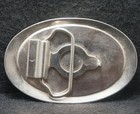 Xb27147 Vintage 1970s    john Deere Model D    Tractor Company Mens Belt Buckle