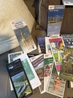 Large Vintage Lot--60   Road Maps W tourist Maps--us And Overseas