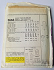 Vintage Mccall s 3666 Sewing Pattern Misses Dress Top Size 16 Cut complete