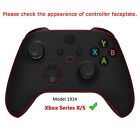 Faceplate Front Shell Rubber Grip   Rings Replace For Xbox Series X S Controller