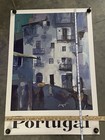 Vintage 1969   s Mid Century Portugal Travel Poster 25 5   x 37 5    Unknown Artist