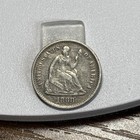 1868-s Seated Liberty Silver Half Dime Xf E194 Sma