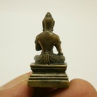 Vishvakarman Hold Lotus Mini Statue God Of Engineering Artisans Architect Amulet