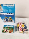 Playmobil 3368 Road Workers W Accessories Vintage 1985 West Germany Open Box