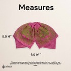 Mexican Embroidered Charro Mo  o     Traditional Satin Mariachi Bow Tie