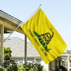 Ajjsue Embroidered Gadsden Flag 5x8 Dont Tread On Me Flag Outdoor Heavy Duty